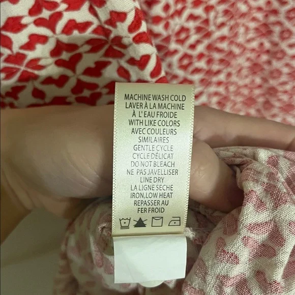 Max Studio Red Patterned Midi Dress - Picture 6 of 7